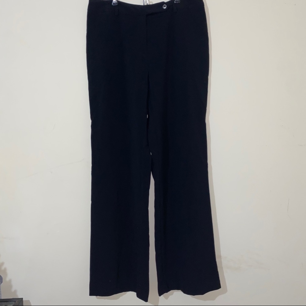 Women’s Rena Rowen Black straight leg dress pants